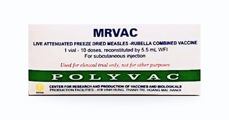 Vắc xin Sởi – Rubella MRVAC (Việt Nam)