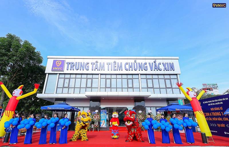 Hình ảnh khai trương trung tâm VNVC Ninh Bình 1