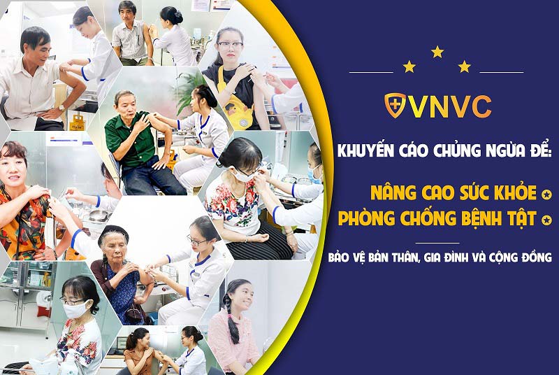 VNVC khuyến cáo nên tiêm chủng ngừa để nâng cao sức khỏe