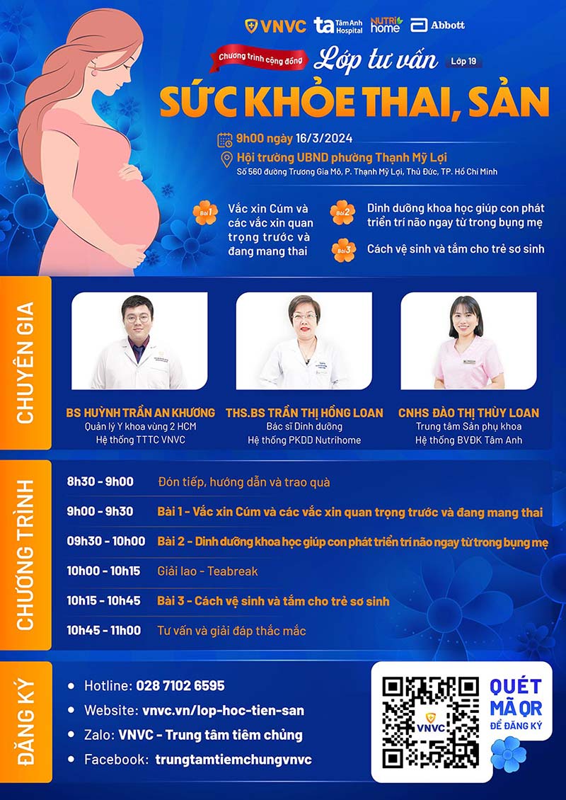 lớp học tiền sản số 19