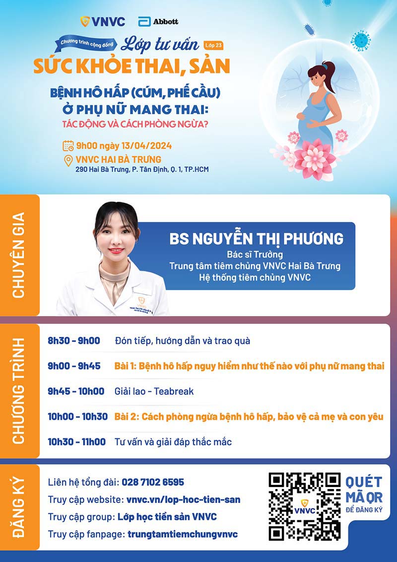 lớp học tiền sản số 23