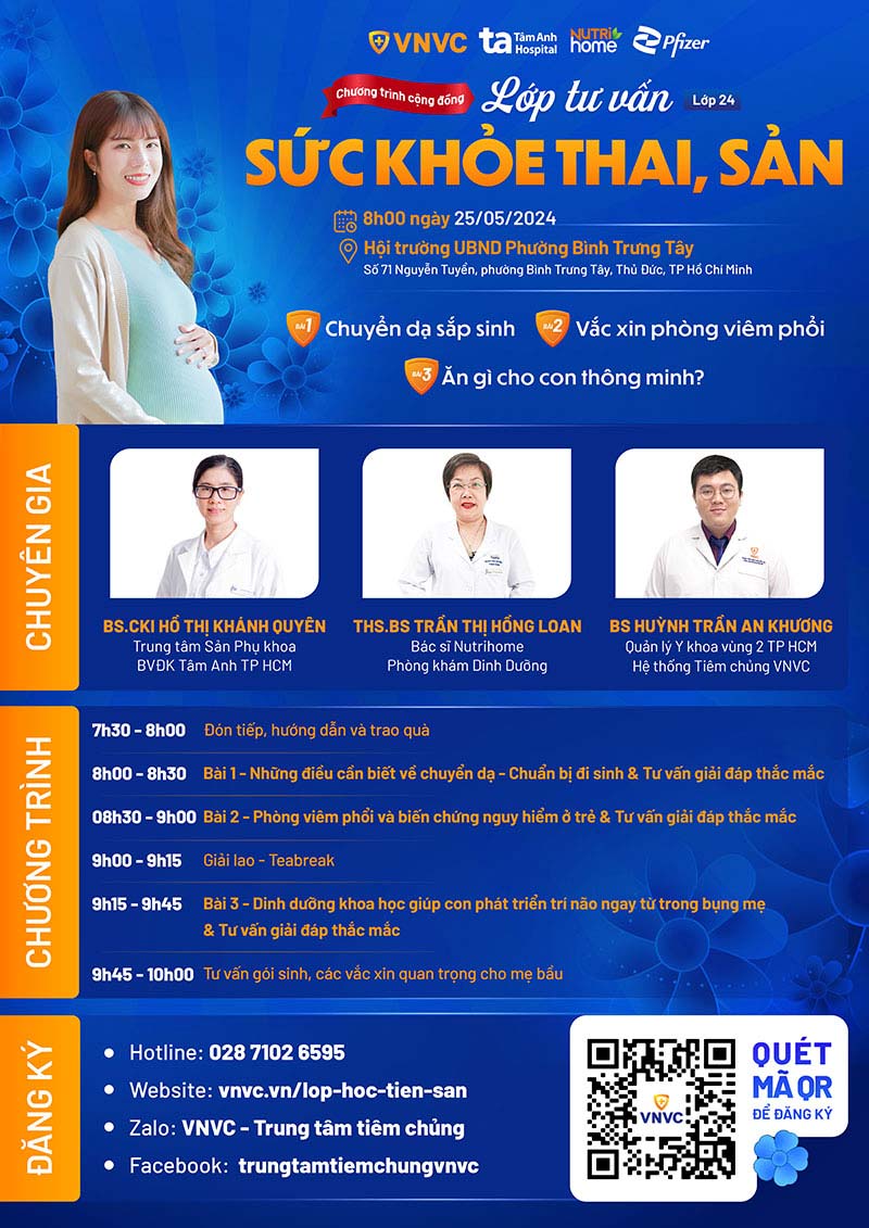 lớp học tiền sản số 24