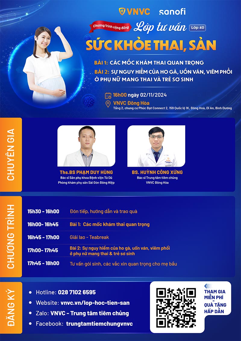 lớp học tiền sản số 40