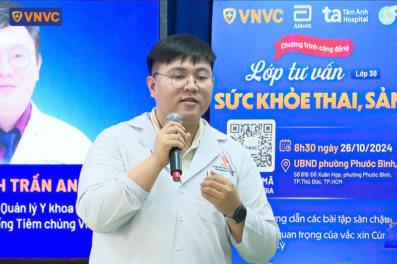 bác sĩ huỳnh trần an khương trình bày