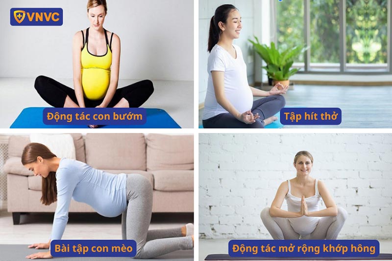 bài tập cho bà bầu