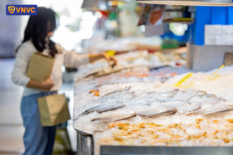 chọn lựa hải sản