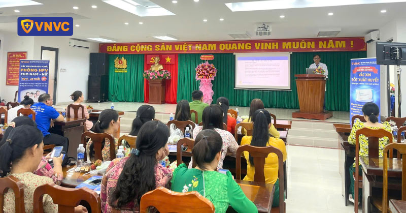 chương trình tuyên truyền vắc xin hpv