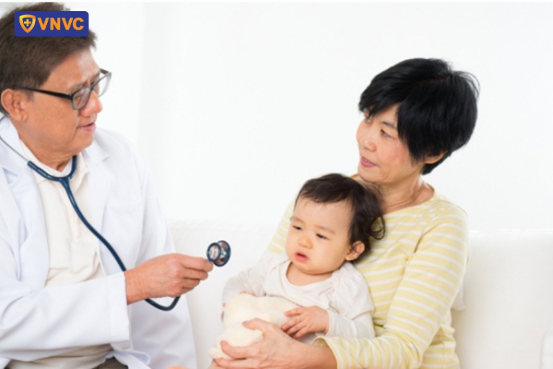 Gặp bác sĩ để thăm khám và điều trị