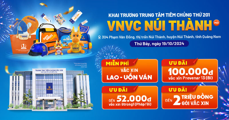 khai trương vnvc núi thành
