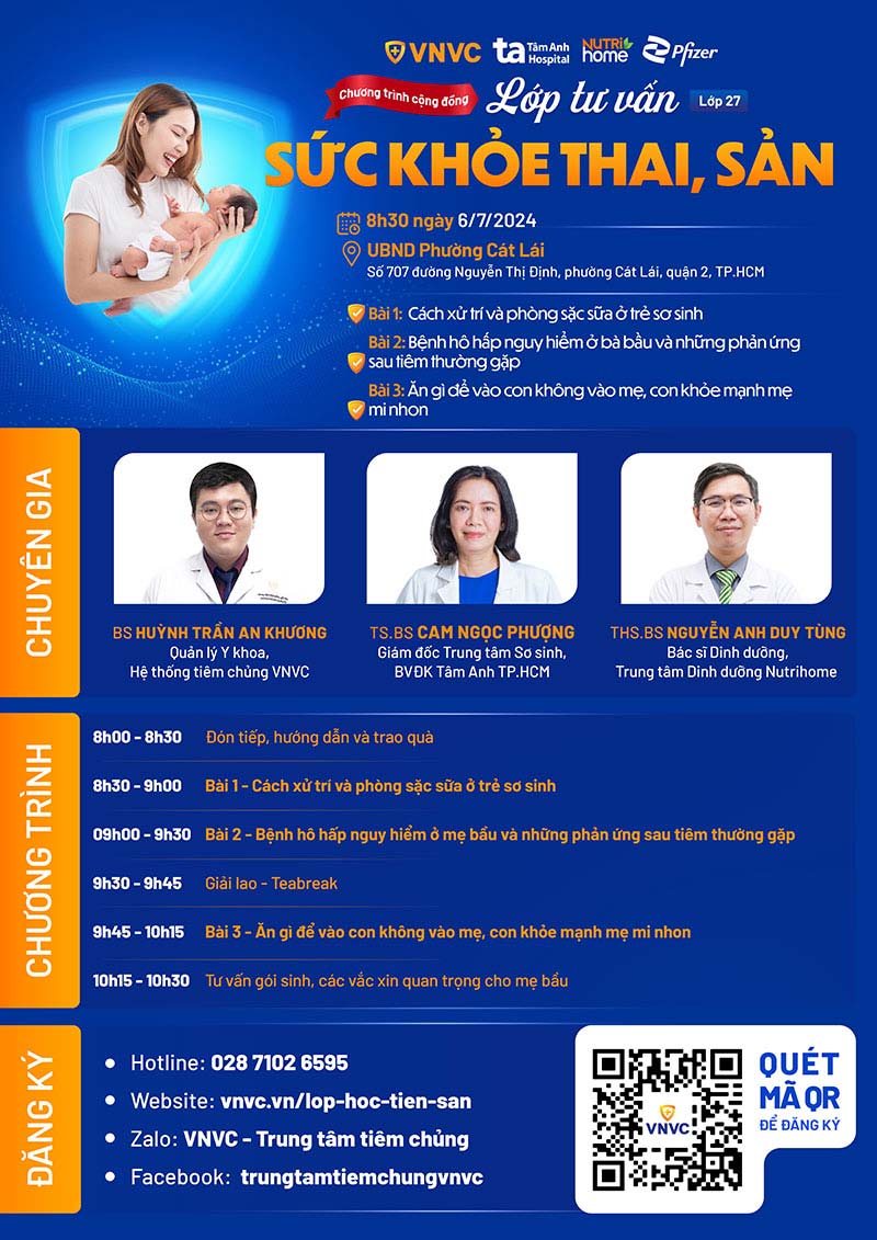 lớp học tiền sản số 27