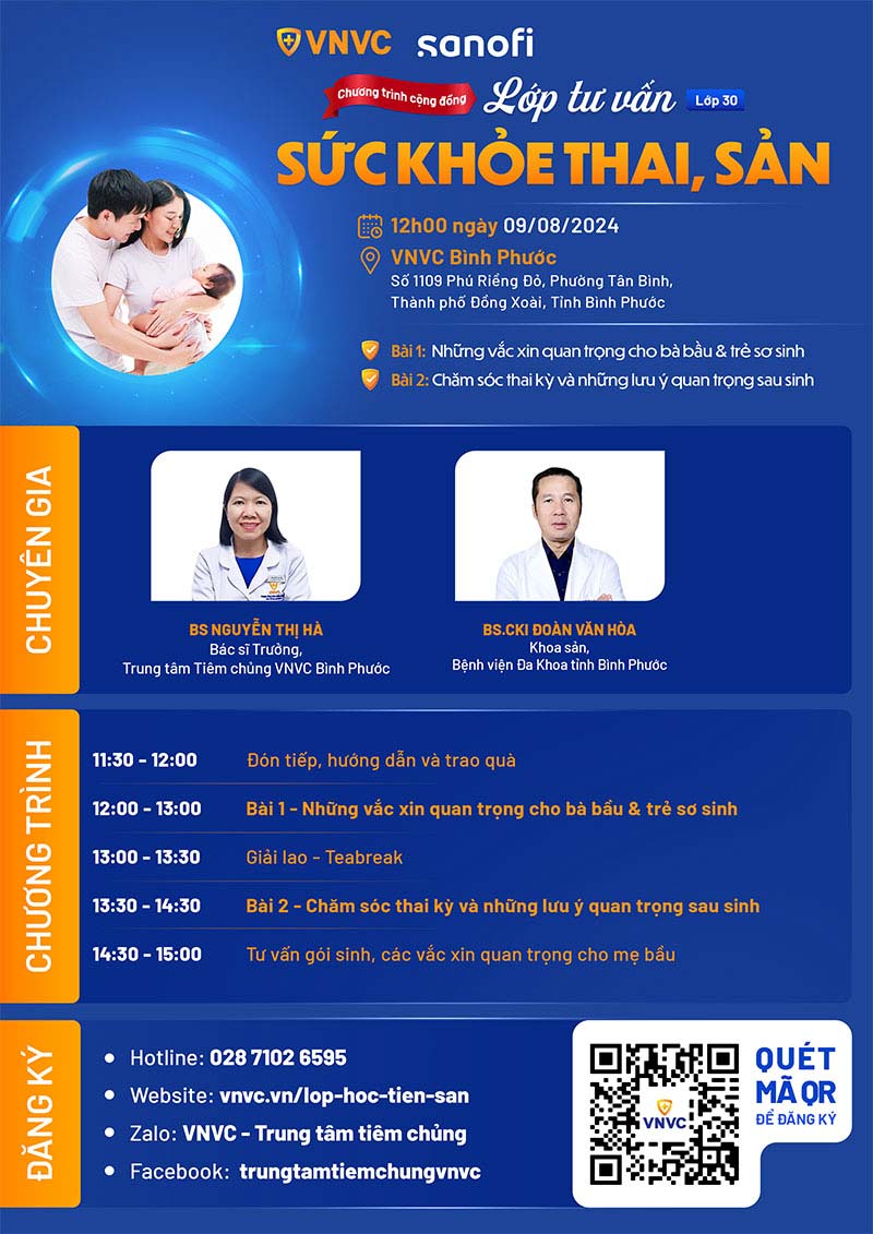 lớp học tiền sản số 30