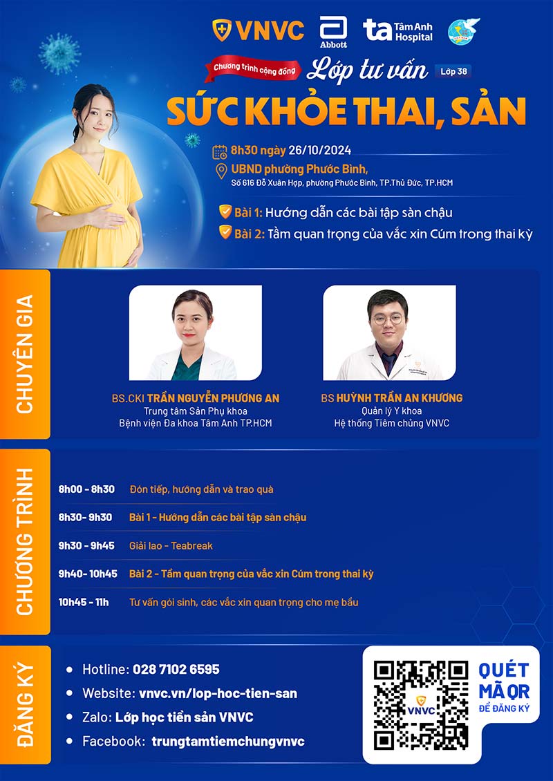 lớp học tiền sản số 38