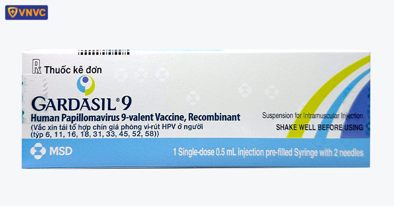 Vắc xin phòng HPV - Gardasil 9 (Mỹ)