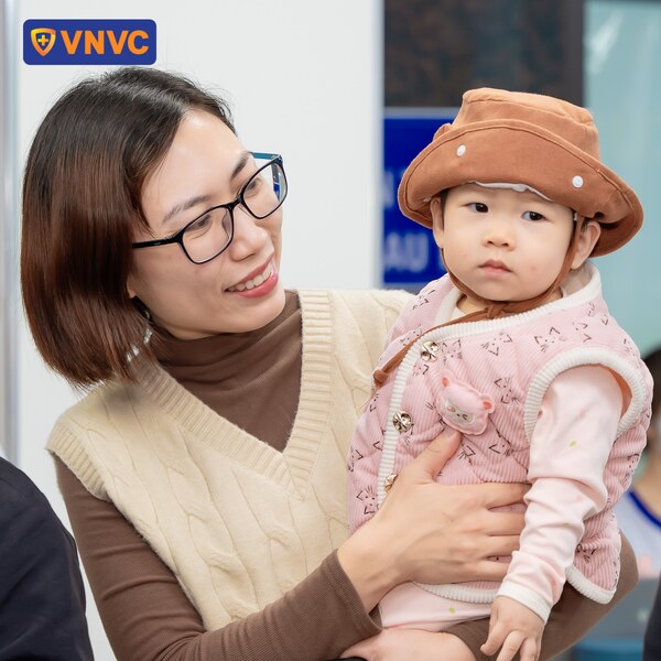 ảnh khai trương tại trung tâm tiêm chủng vnvc thạch thất