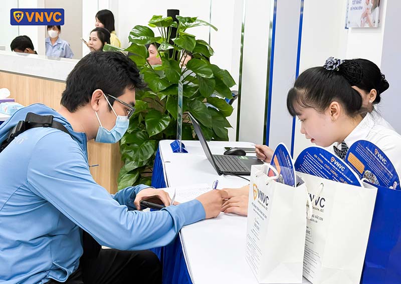điền thông tin tại lớp học tiền sản số 43