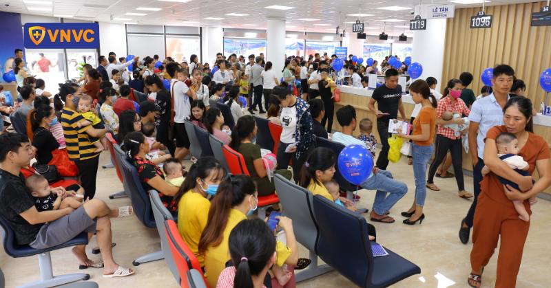 hình khai trương trung tâm tiêm chủng vnvc thanh hóa