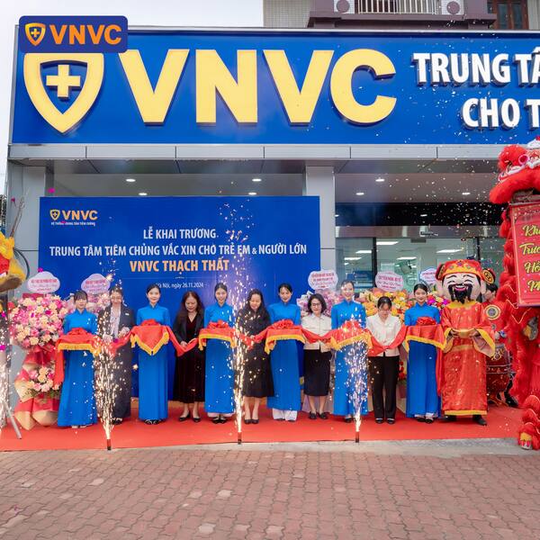 khai trương trung tâm vnvc thạch thất