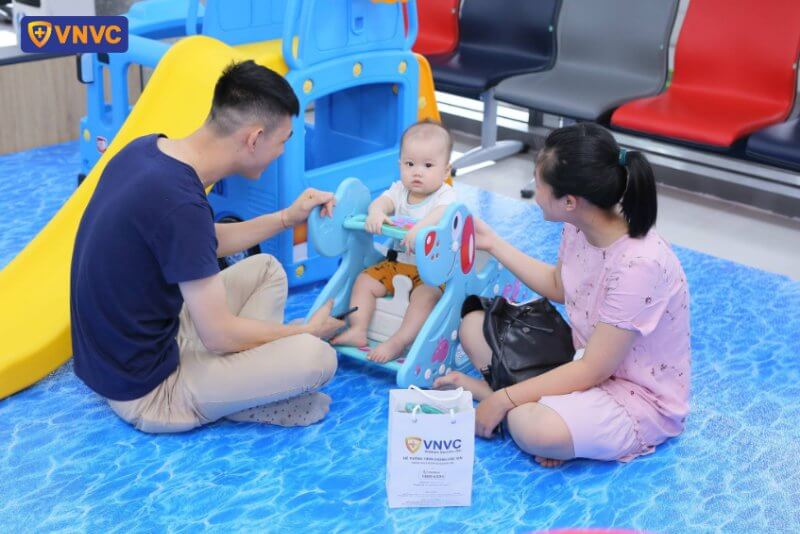 khu vui chơi riêng cho trẻ tại vnvc icon4 cầu giấy