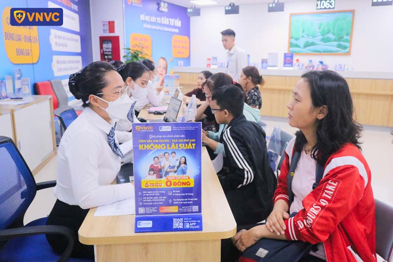 chính sách trả góp khi tiêm chủng