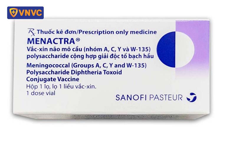 Vắc xin phòng não mô cầu Menactra