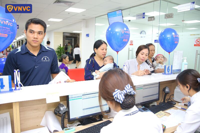 vnvc hà đông làm việc từ 7h30 đến 17h00 hàng ngày