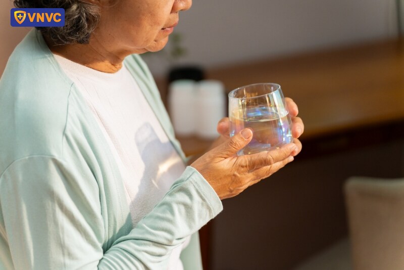 bệnh nhân mắc cúm b cần uống nhiều nước