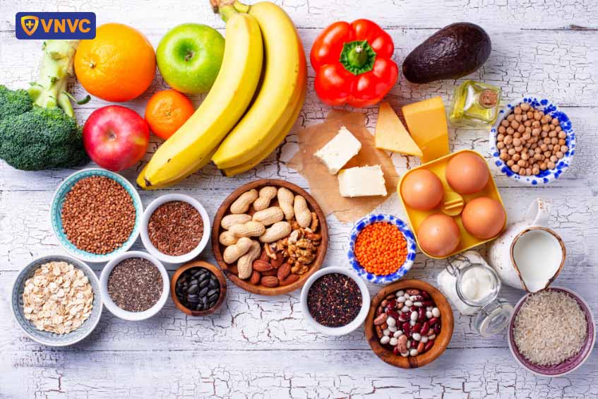 bổ sung đầy đủ chất dinh dưỡng