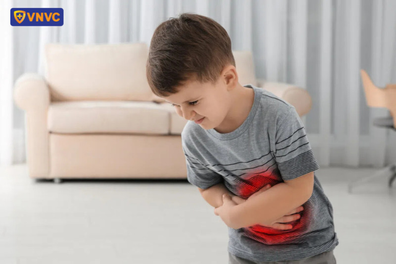 cúm a có bị đi ngoài không