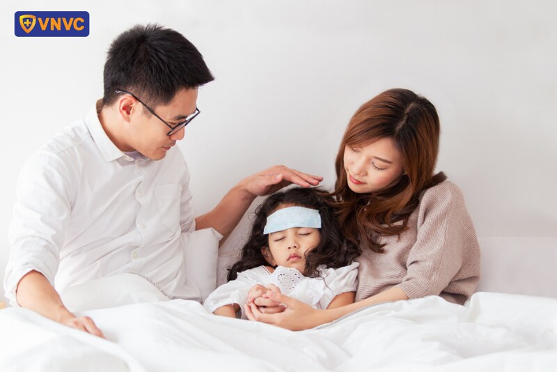 cúm ở trẻ em