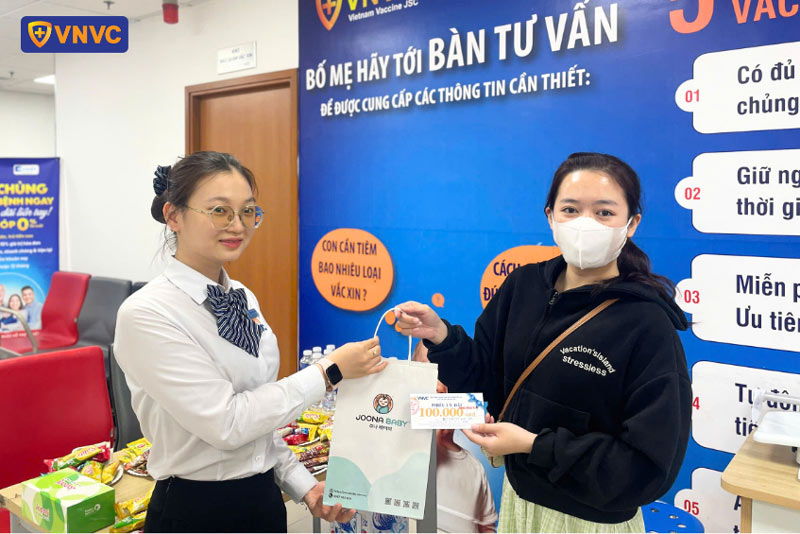 khách hàng tham gia lớp học tiền sản vnvc vũng tàu