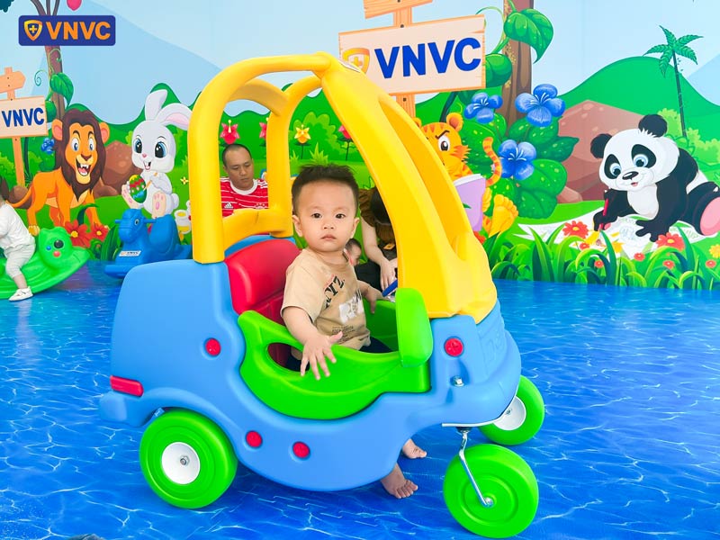 khu vui chơi trẻ em vnvc bình đại