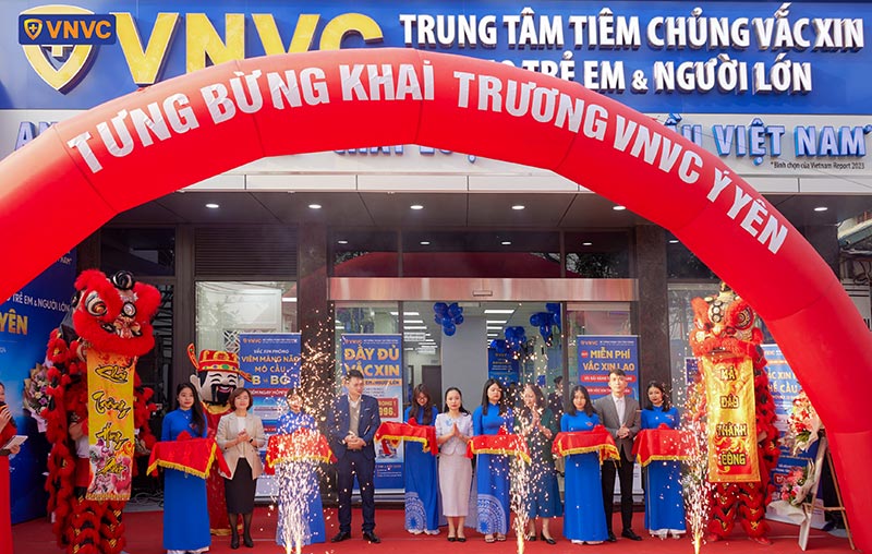 lễ khai trương vnvc ý yên