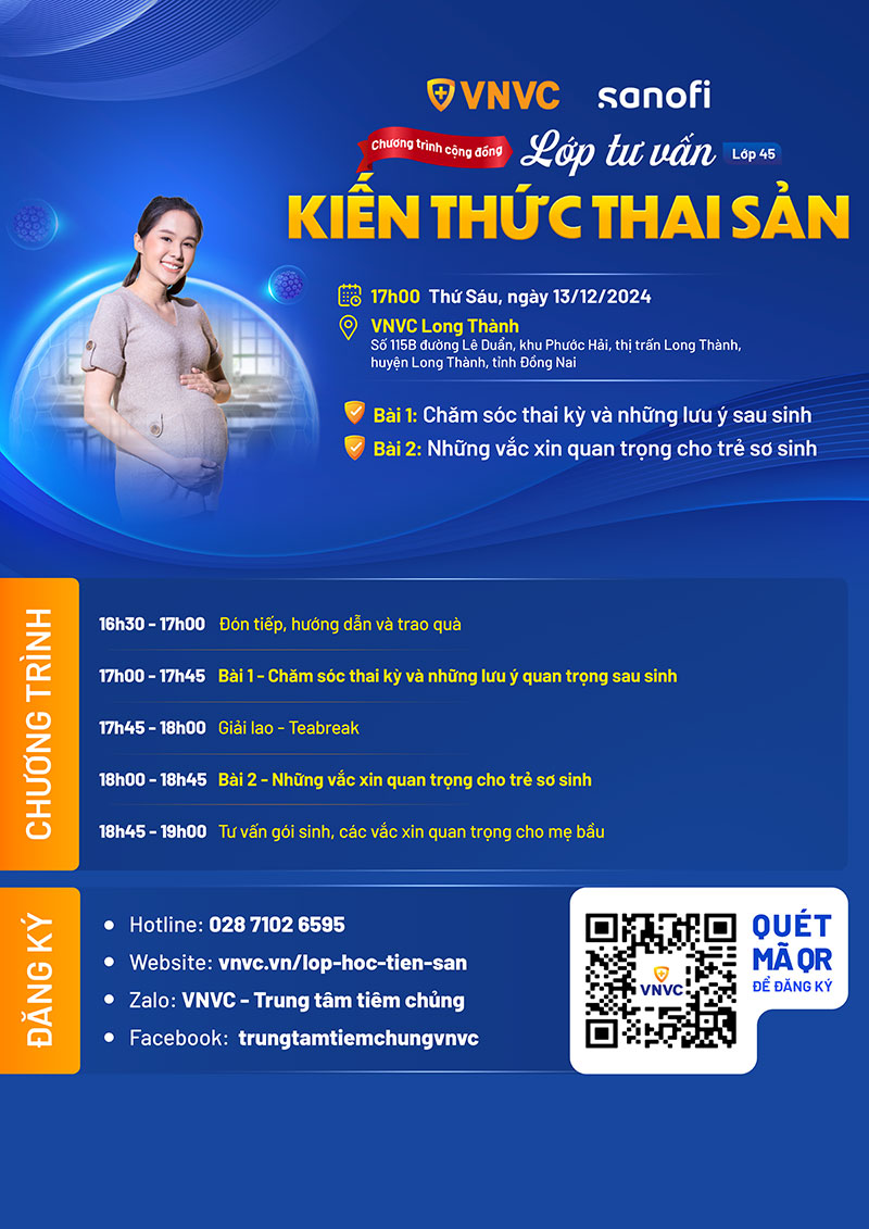 lóp học tiền sản số 45 agenda