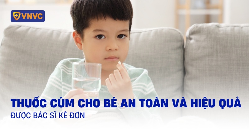 thuốc cúm cho bé