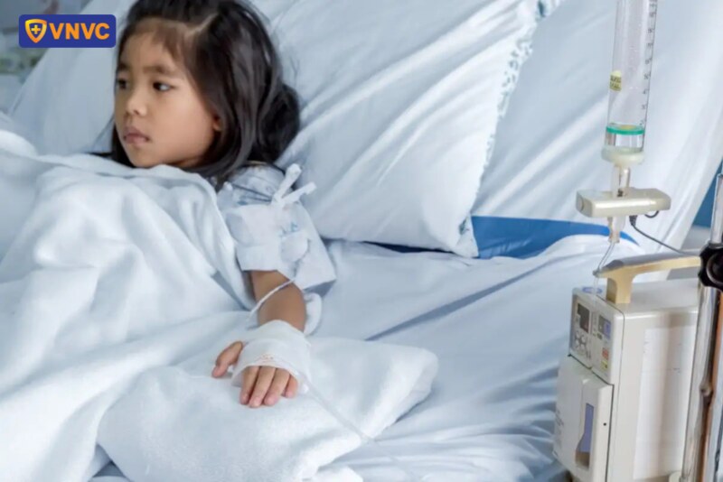 trẻ dưới 2 tuổi khi mắc cúm có nguy cơ dẫn đến biến chứng