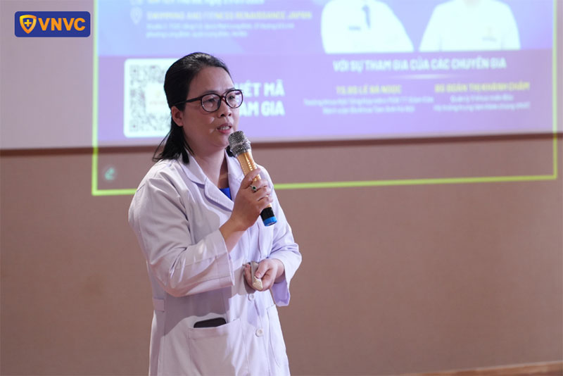 bác sĩ đoàn thị khánh châm chia sẻ