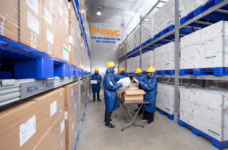 hệ thống kho lạnh bảo quản vắc xin