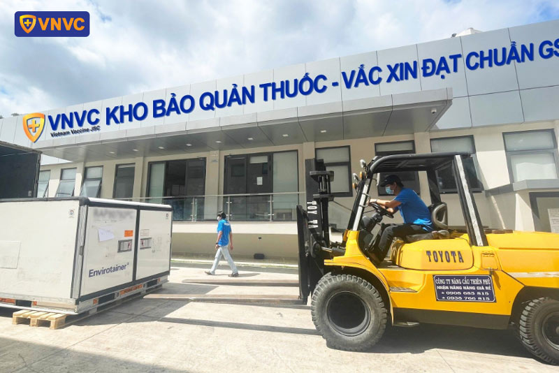 kho bảo quản vắc xin đạt chuẩn gsp