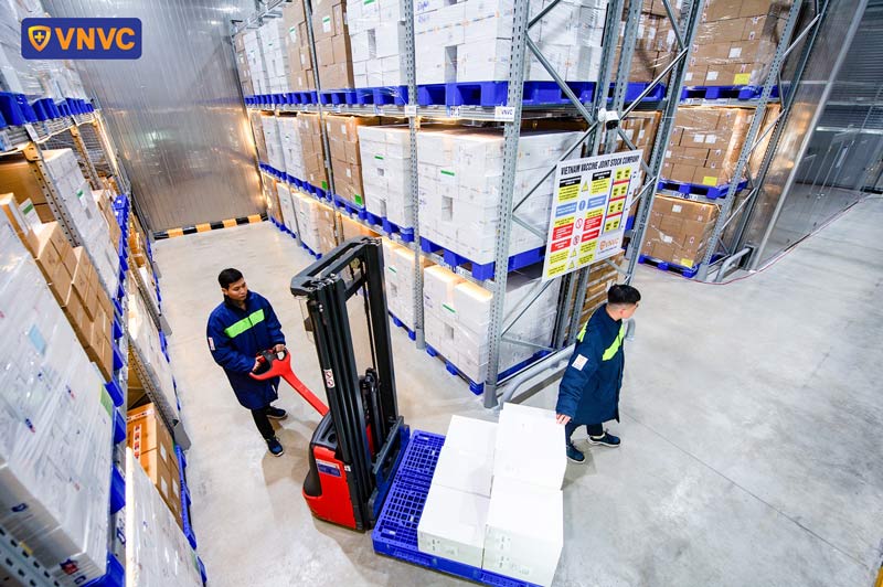 kho lạnh bảo quản vắc xin đạt chuẩn gsp
