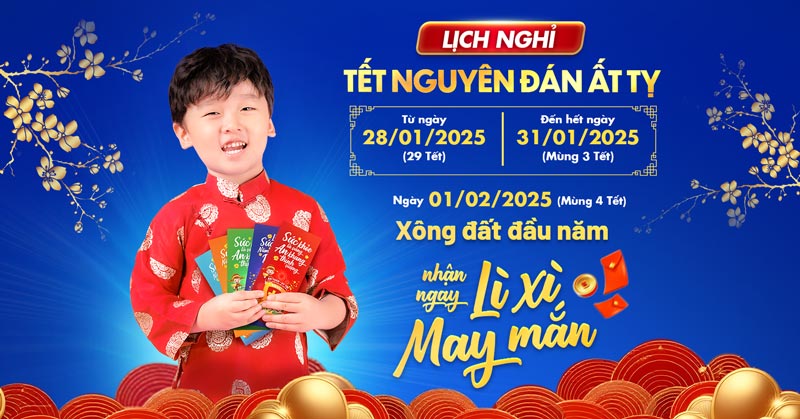 thumb lịch nghỉ tết nguyên đán 2025 của vnvc