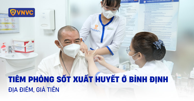 tiêm phòng sốt xuất huyết ở bình định