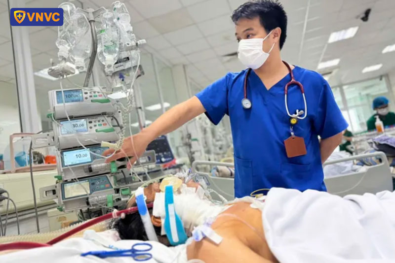 bệnh nhân điều trị cúm a