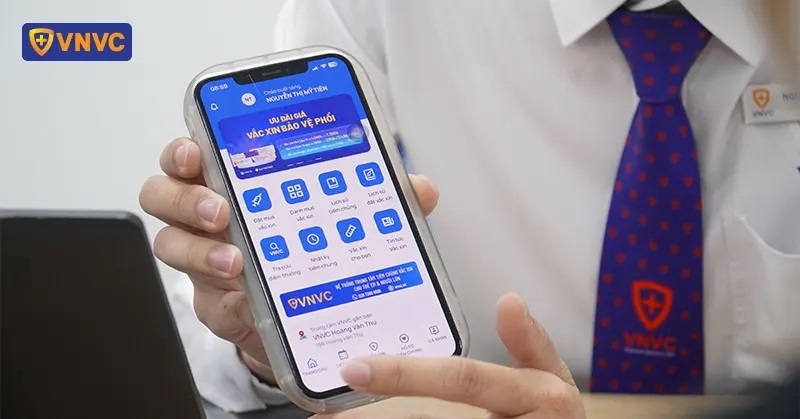 hướng dẫn đặt giữ vắc xin cúm