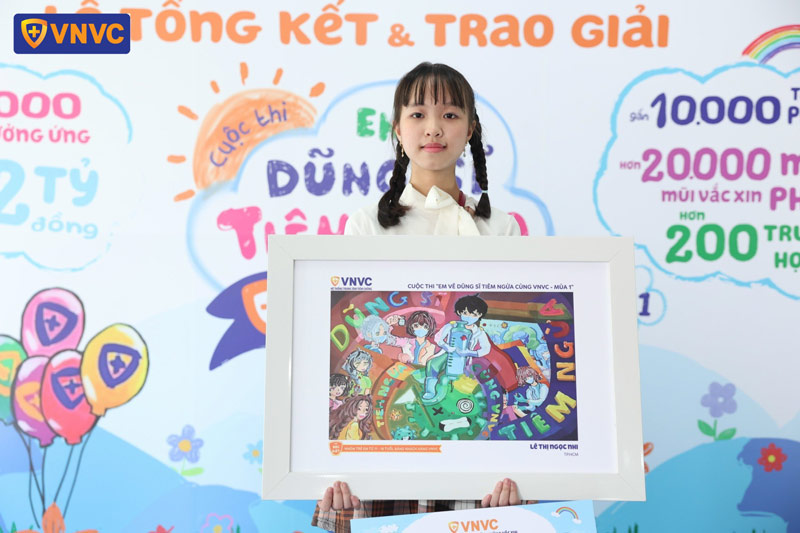 le ngoc nhi and her artwork