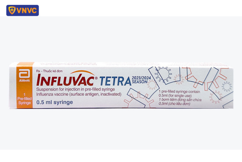 vắc xin influvac tetra