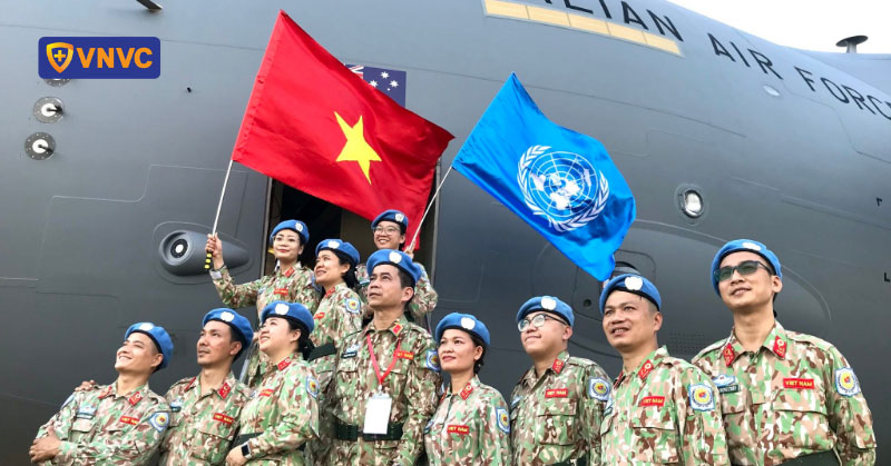 Vietnam peacekeeping department soldier
