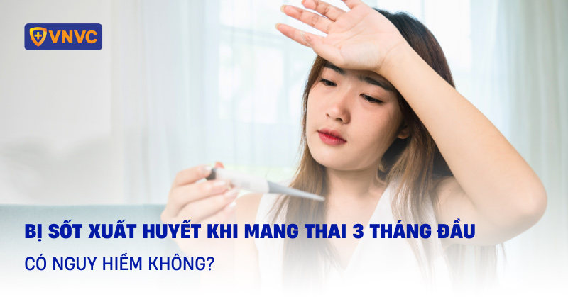 bị sốt xuất huyết khi mang thai 3 tháng đầu