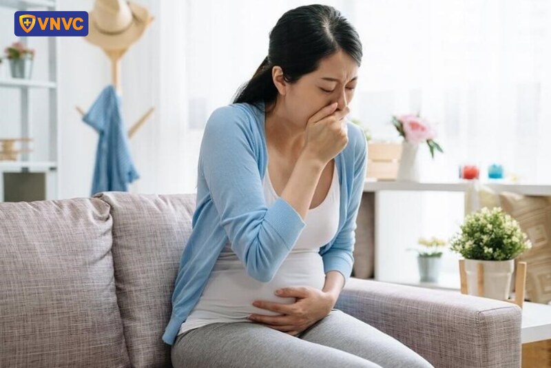 dấu hiệu bất thường khi bà bầu bị cảm cúm ở tháng thứ 9