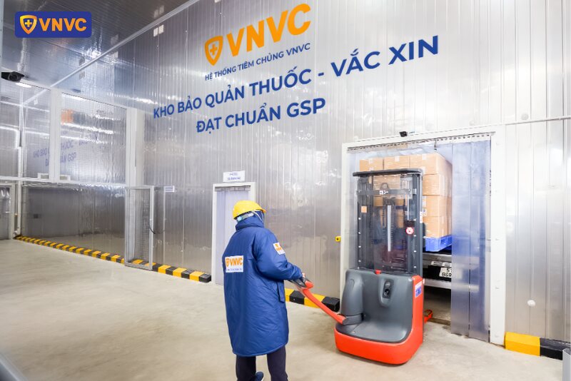 hệ thống kho lạnh đạt chuẩn gsp