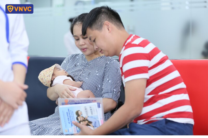 hình ảnh tại trung tâm tiêm chủng vnvc mỹ đình